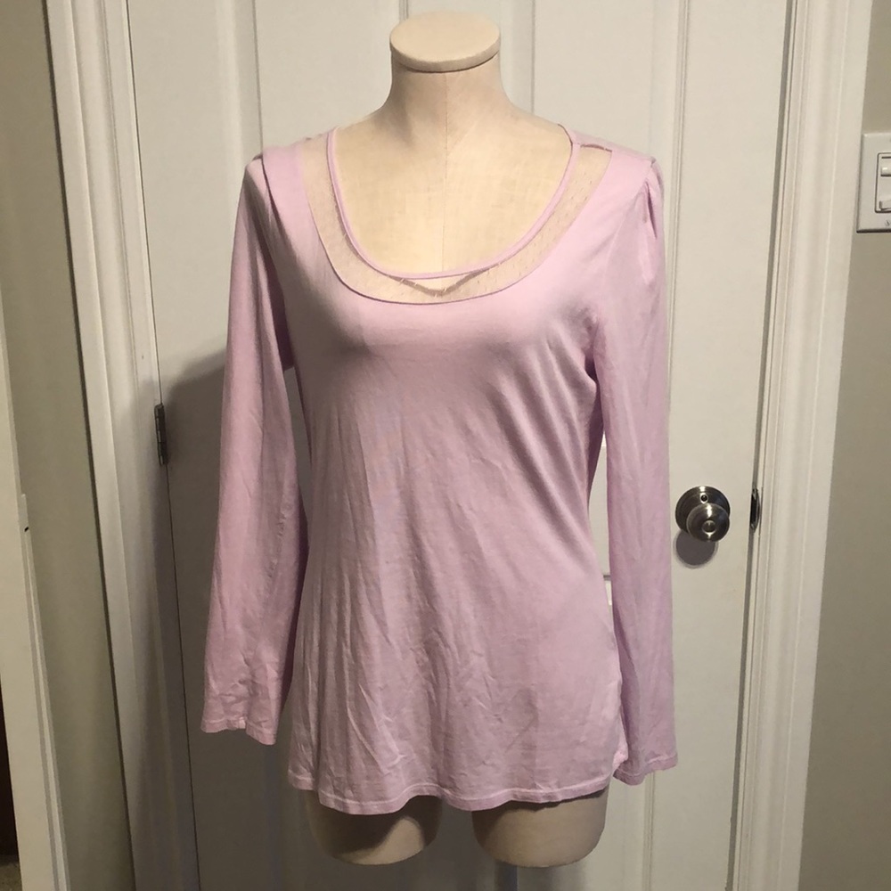 3/$20 Reitmans Light Pink Long Sleeve Top